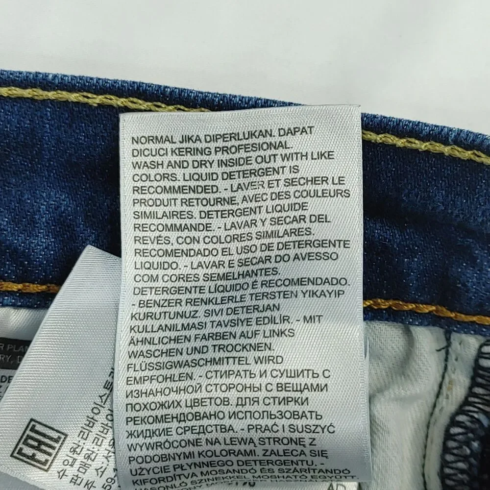 Levi's 511 Slim Fit Jeans Men's W29 L30 Blue Denim Stretch Tapered 04511-2369